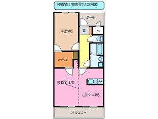 伊勢中川駅 徒歩5分 6階の物件間取画像